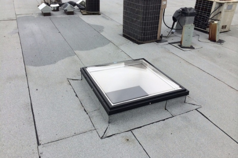 flat roof repair for commerce