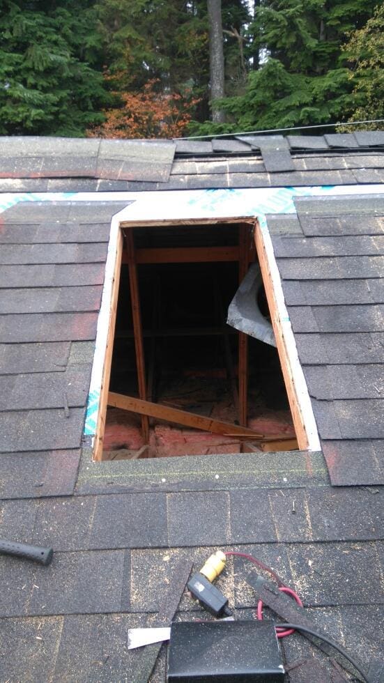 Roof skylight replacement vancouver