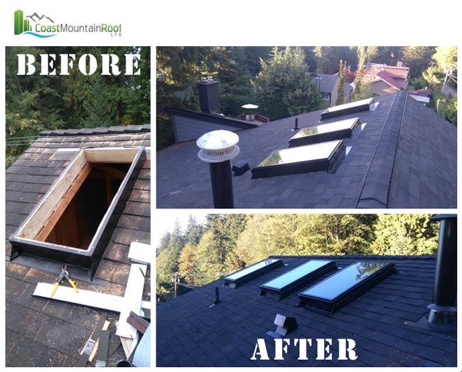 blog skylights before and after