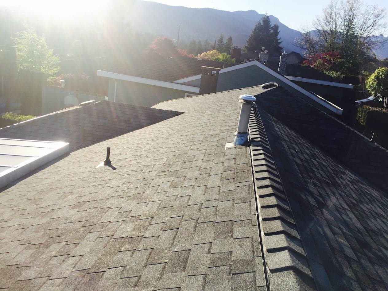 new shingle roof north vancouver