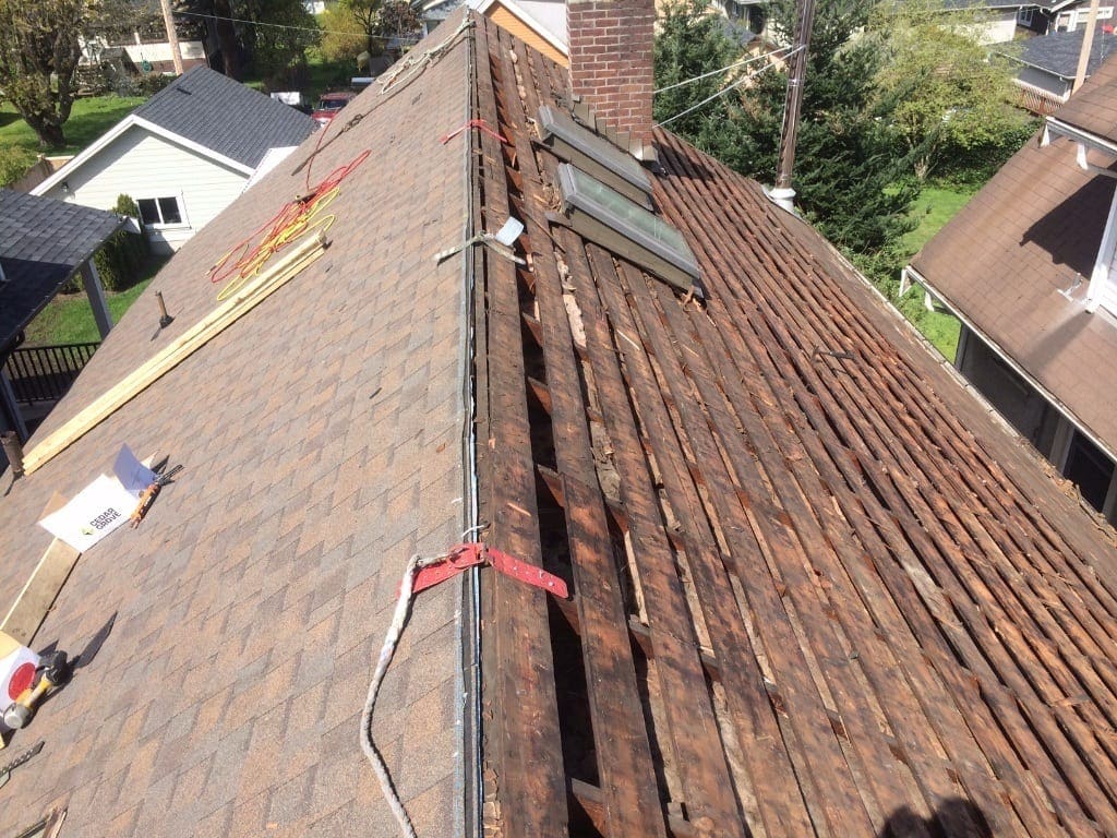 Steep slope roof stripping