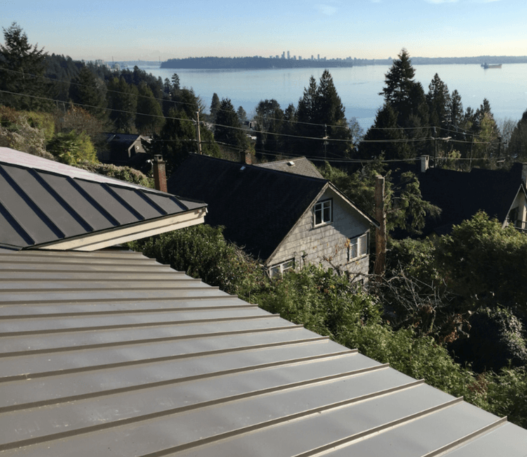 Tin roofing